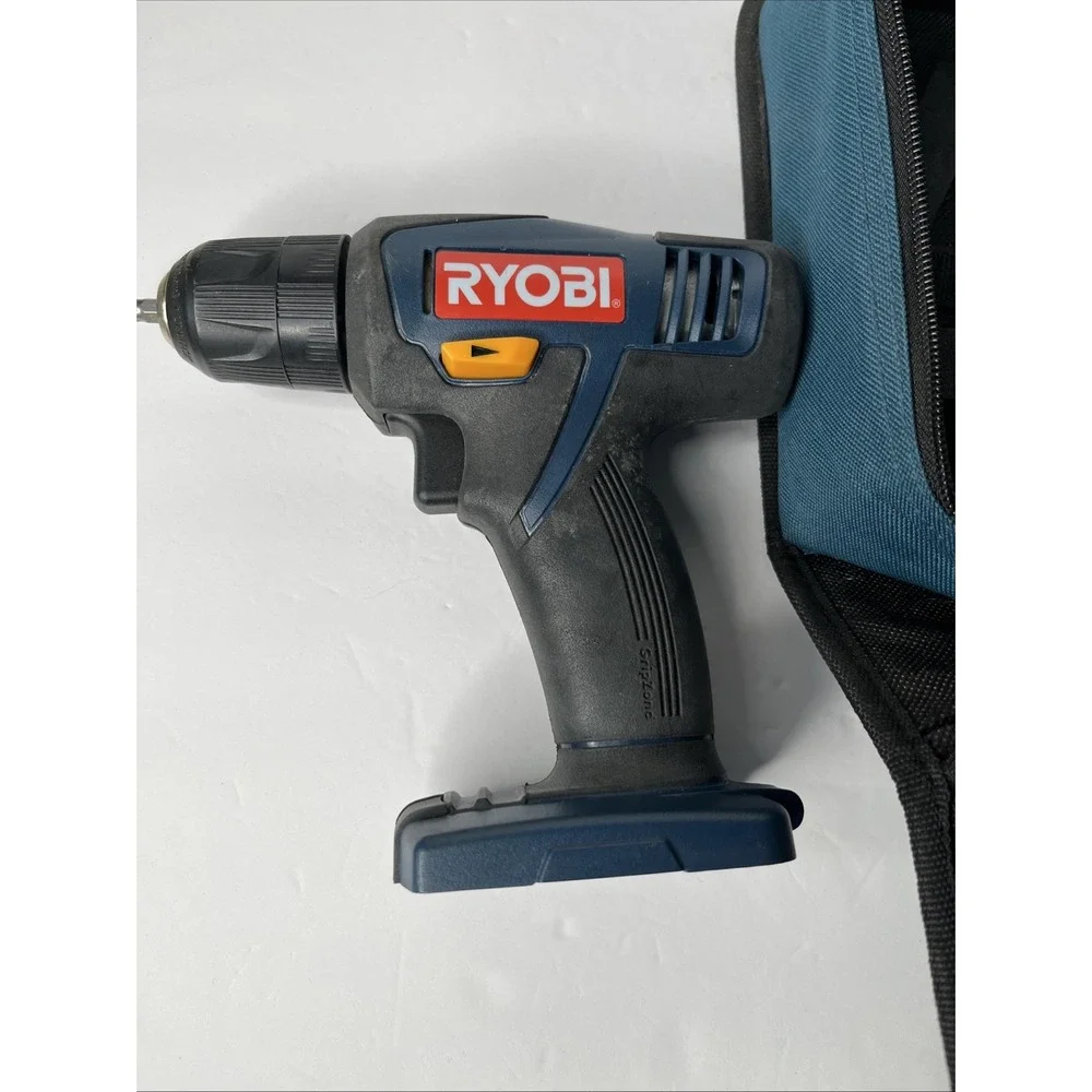 Ryobi 12V Cordless Drill CD100 w/ 2 OEM Batteries, Charger, Case